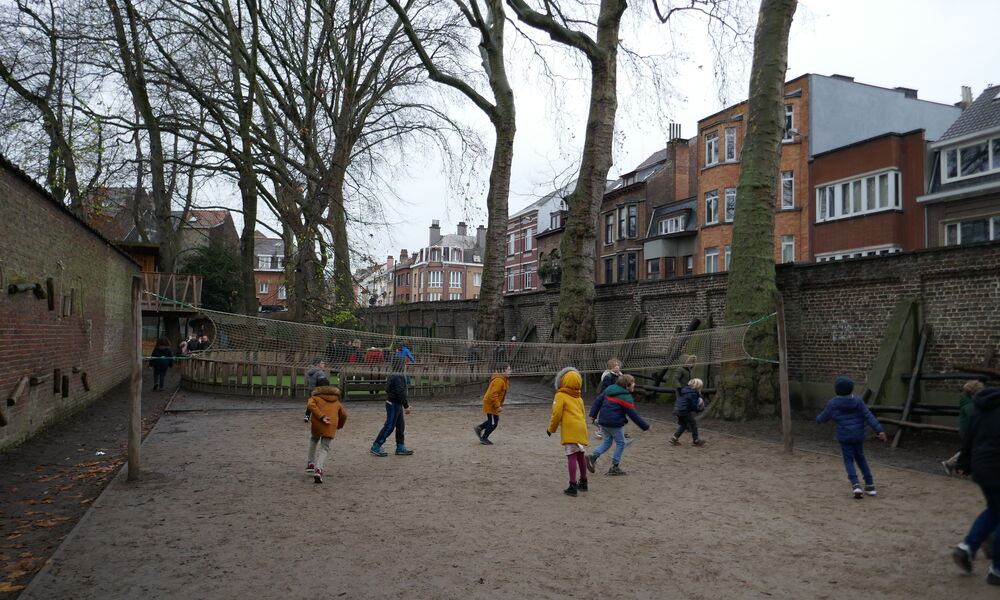 Cour de l'école Sint Ursula 