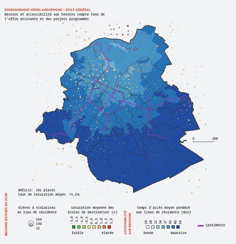 Source : calculs IGEAT d'après données ETNIC, Vlaamse Overheid, IBSA, Service École de perspective.brussels, Bruxelles Mobilité et STIB. (CCBY) Brussels Studies Institute, ULB IGEAT (P. Marissal & B. Wayens) & perspective.brussels - 2018