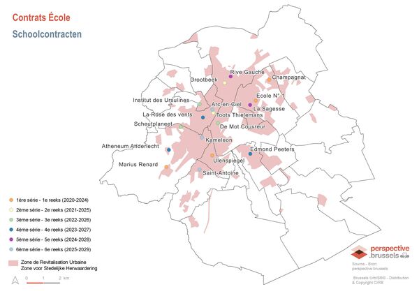 Carte des Contrats École 2024