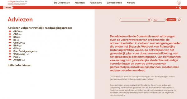 Nieuwe website van de GOC