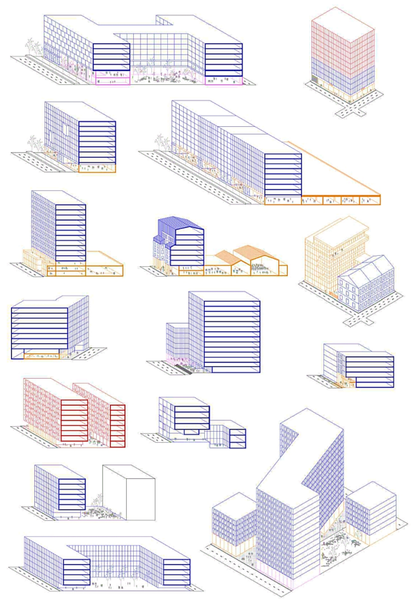 Dessins dans le cadre des projets de mémoire