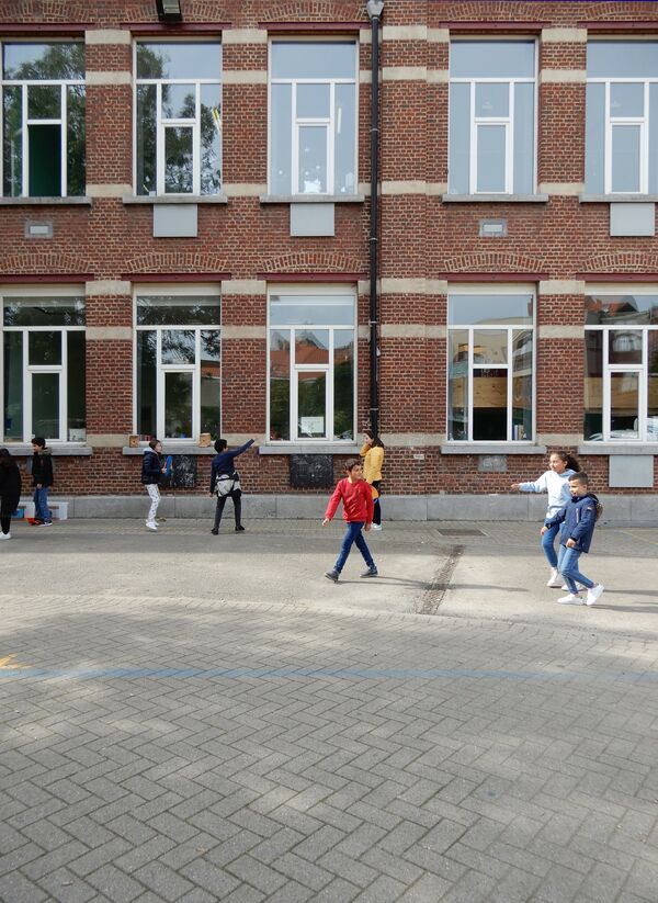 Schoolplein van l