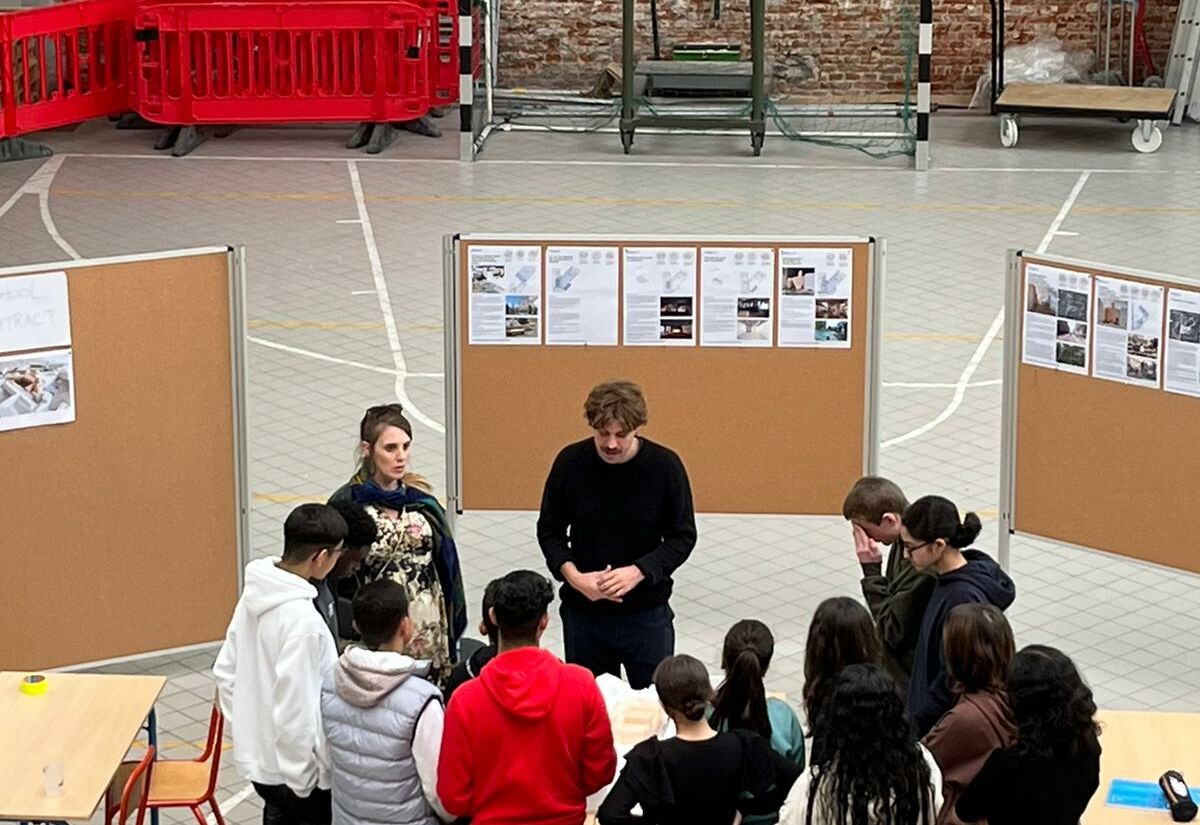 Workshop avec les élèves de l’école 