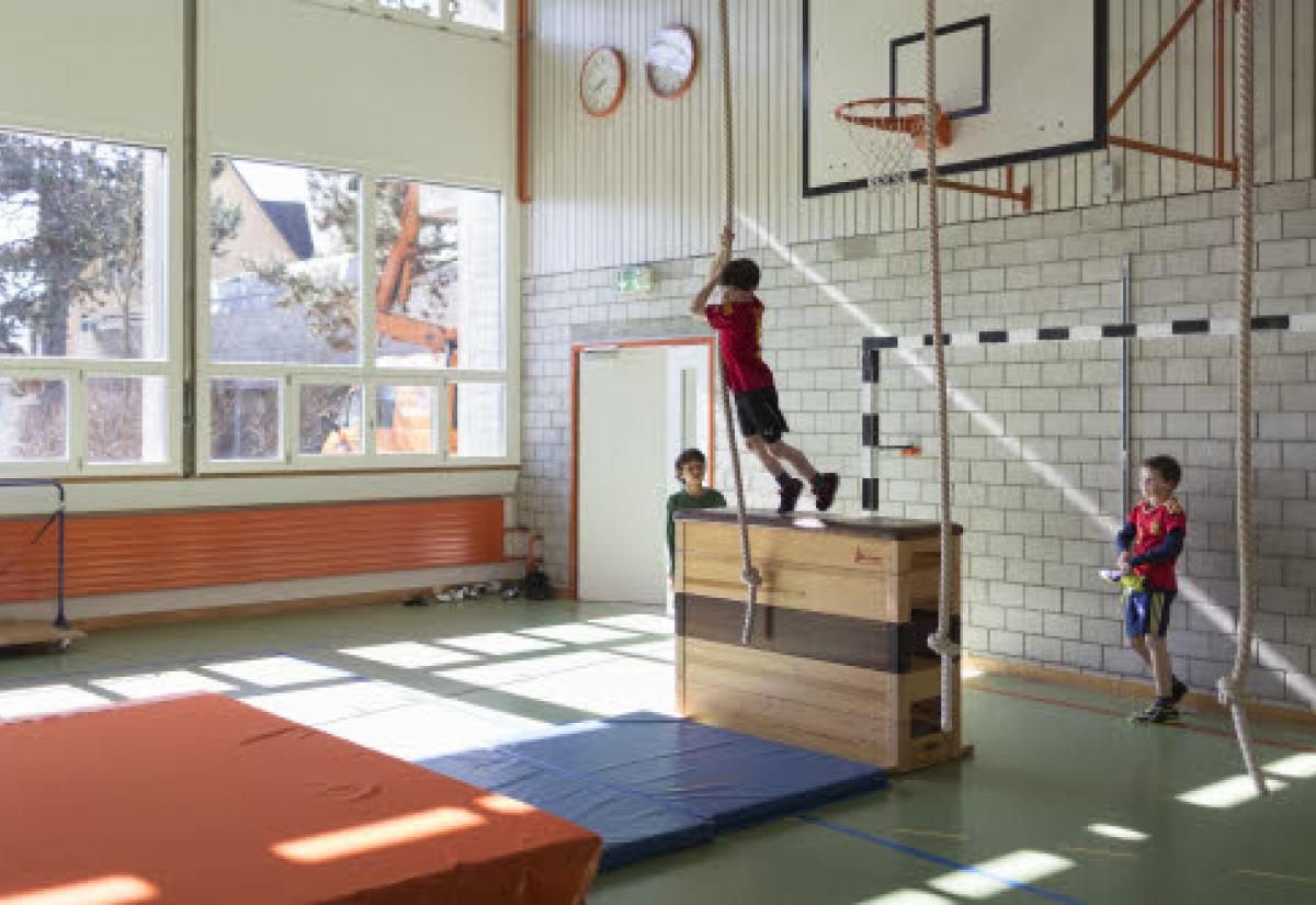Ecole – salle de gym
