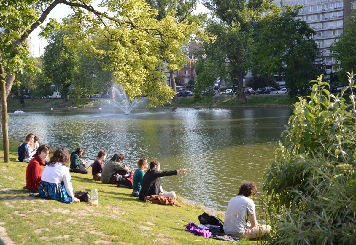 The ponds of Ixelles