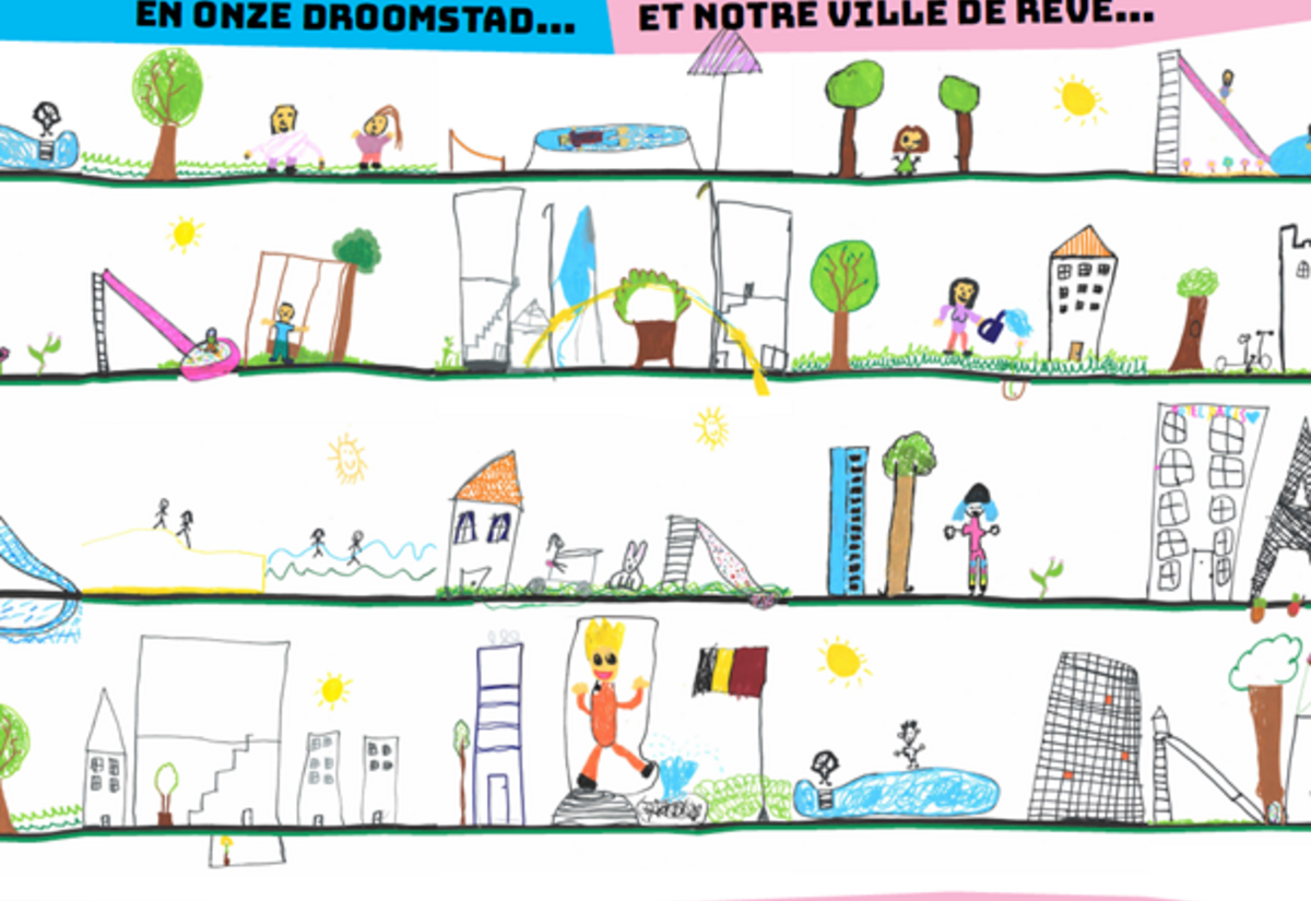 Dessin réalisé par les élèves de l’école 