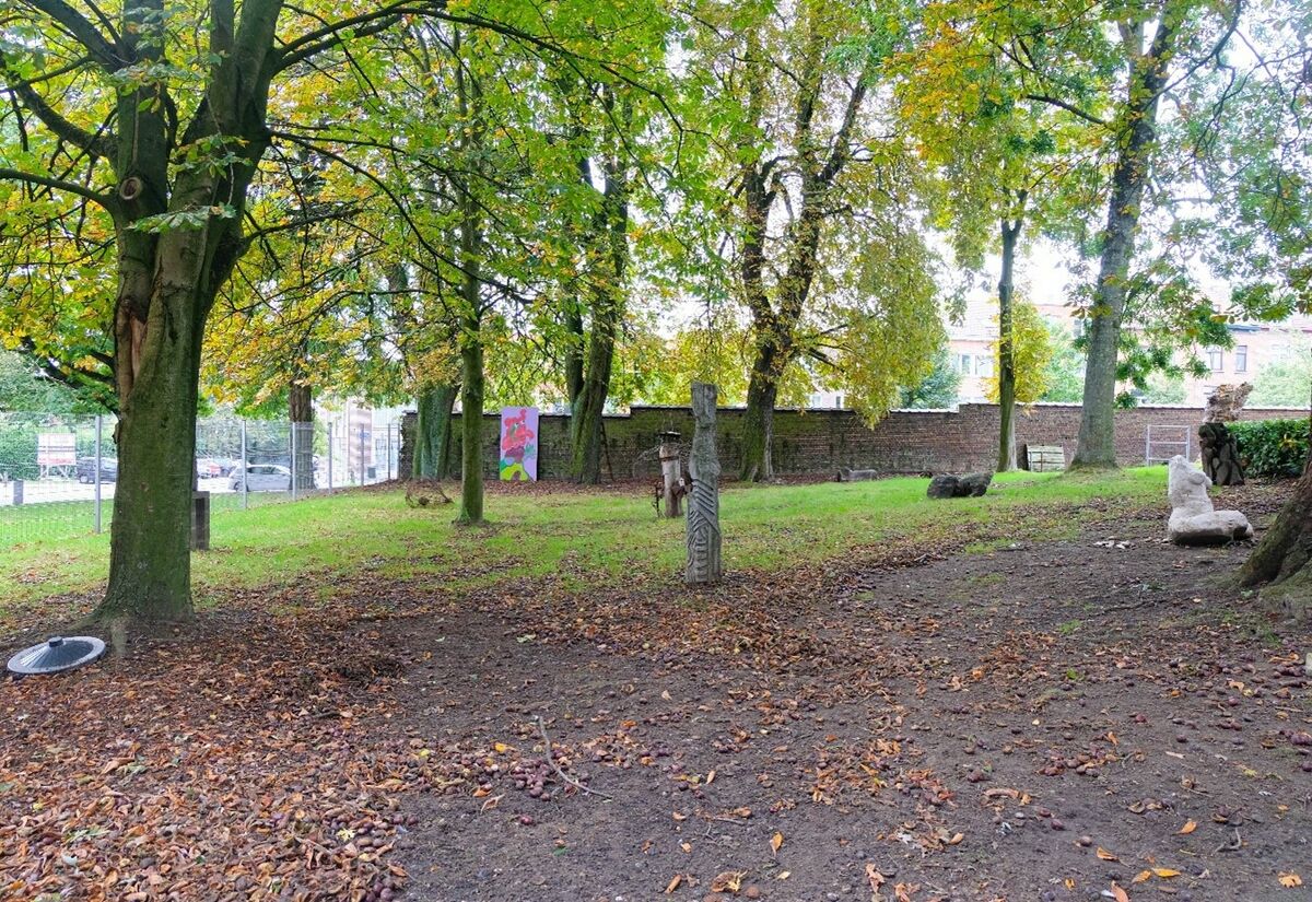 Le jardin des sculptures de l’École des arts d’Anderlecht 