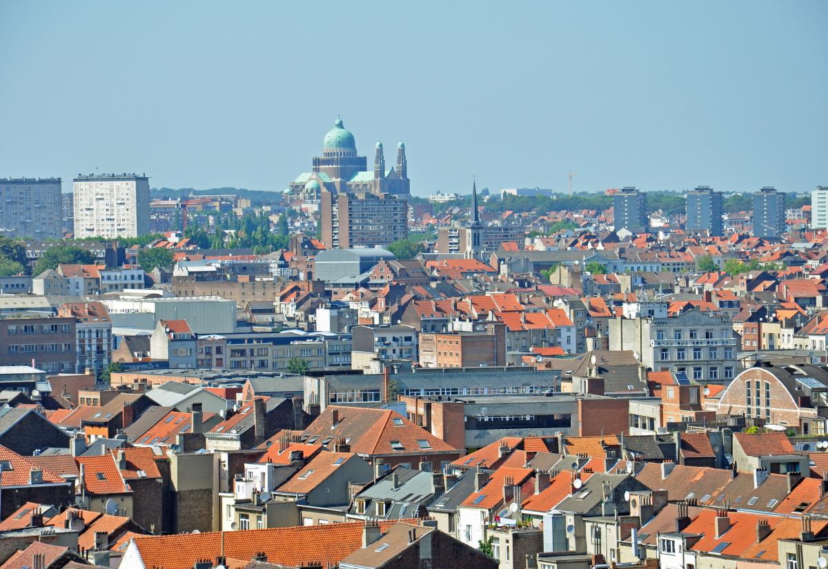 Vue de Bruxelles (Basilique de Koekelberg)